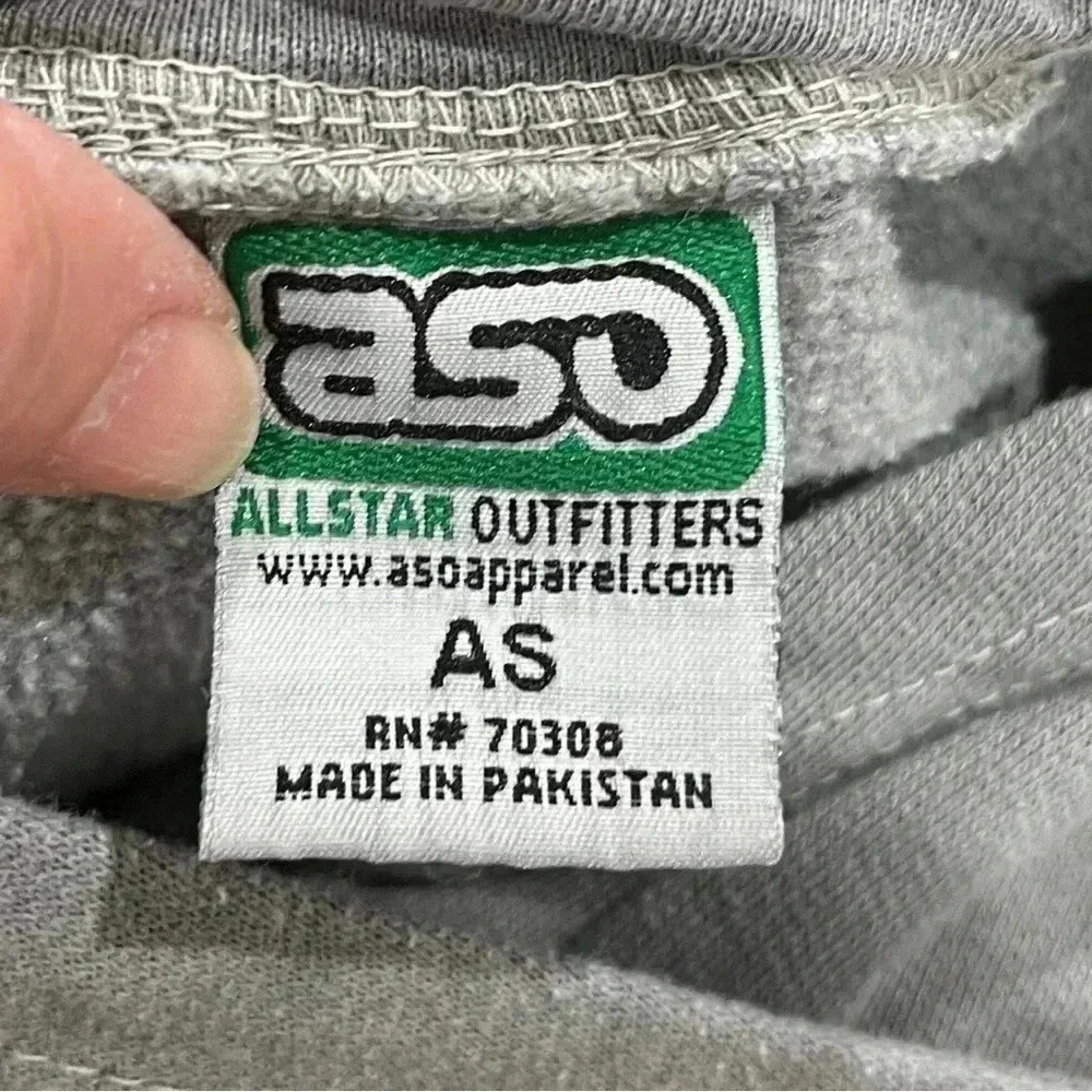 All Star Outfitters Varsity All Star 20th season Spirit Celebration Grey hoodie - Picture 6 of 7